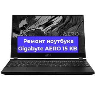 Чистка от пыли и замена термопасты на ноутбуке Gigabyte AERO 15 KB в Белгороде